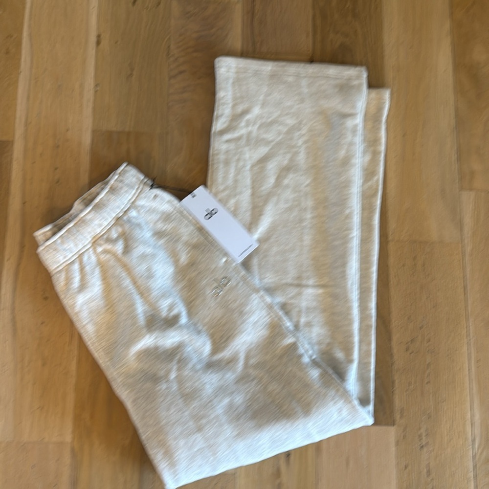 Accolade Straight Leg Sweatpant -Oatmeal Heather-L-NWT - Picture 6 of 7